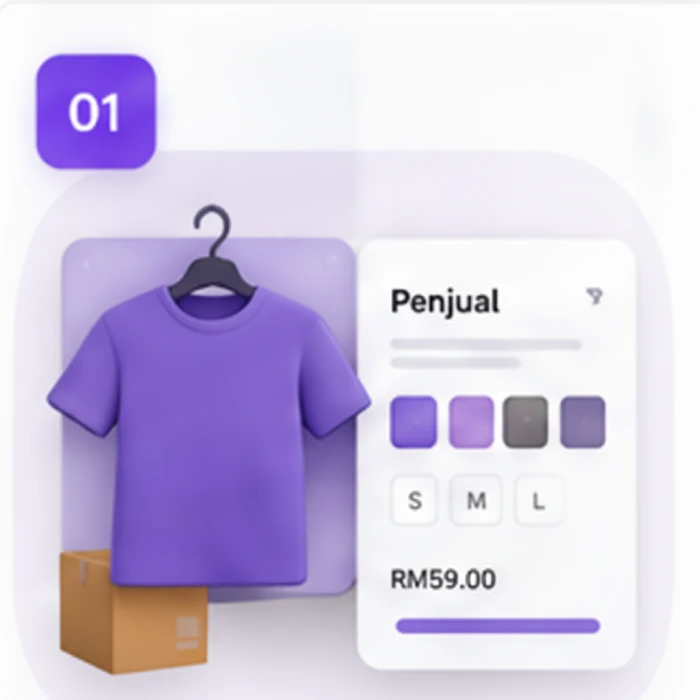 Penjual Produk Fizikal